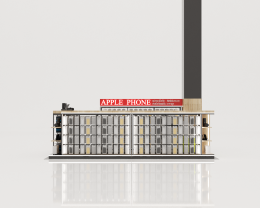 ออกแบบ ผลิต และติดตั้งร้าน : ร้าน Apple Phone BIG C ปทุมธานี